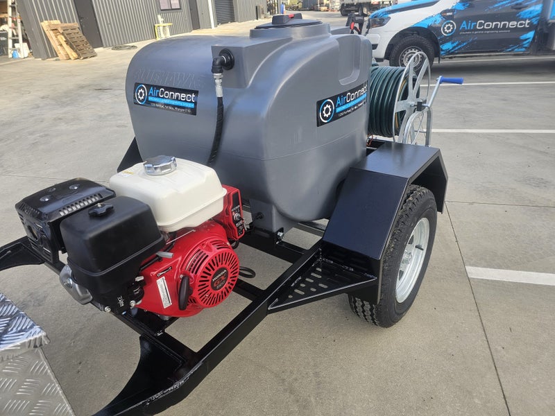Water Blaster Trailer Setup Carousel 1