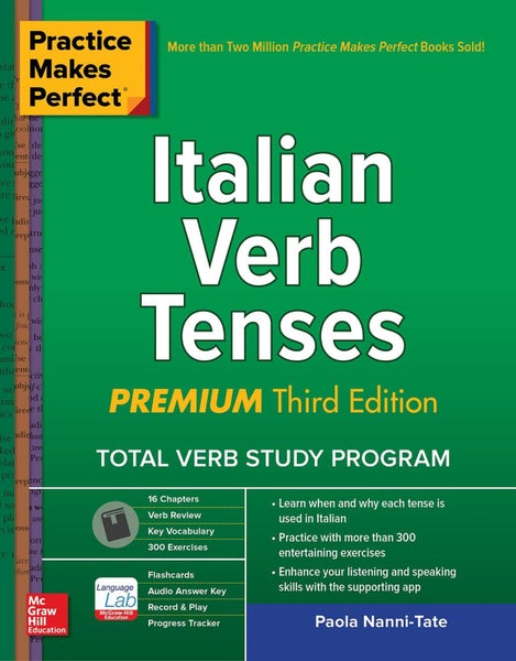 Practice Makes Perfect: Italian Verb Tenses, Premium Third Edition by Paola Nann Carousel 1