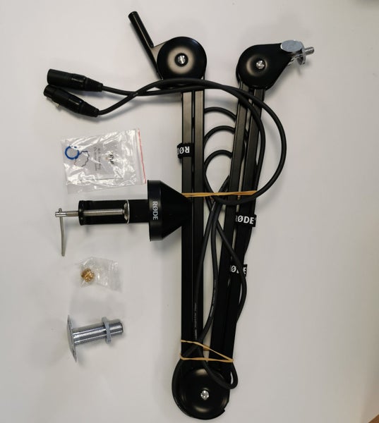 RODE PSA1 Broadcast-Style Studio Mic Boom Arm - Black Carousel 1