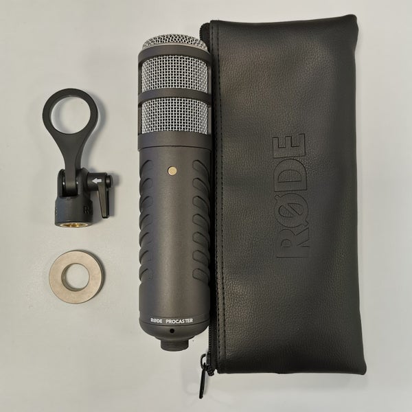 RODE Procaster Cardioid Dynamic Broadcast Microphone Carousel 1