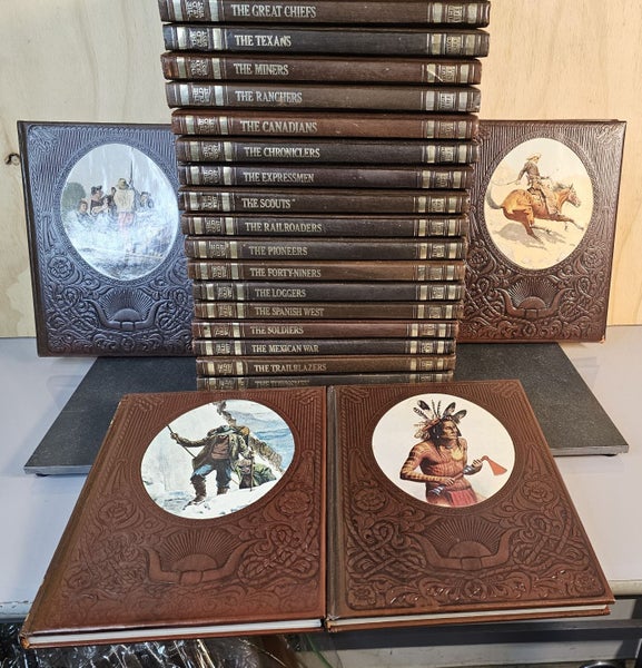 Published 1973-1980 23 Volumes of Time Life "The Old West" in As New Condition. Carousel 2