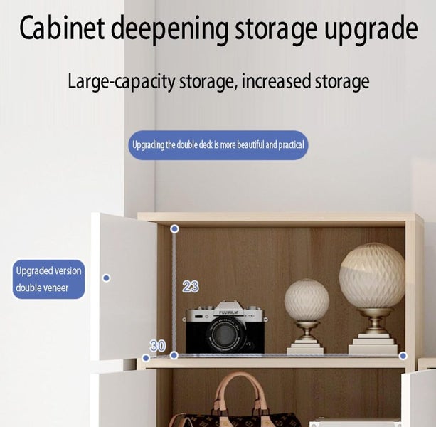 Storage Cabinet Storage Unit White Carousel 3