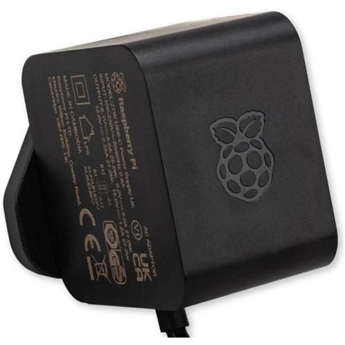 Raspberry Pi Official 27W Power Supply Black AU Plug AC Adapter with USB-C Carousel 1