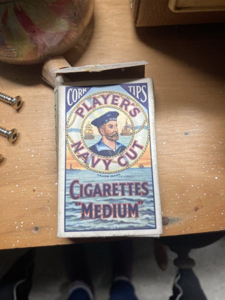 Rare antique cigarette packet 1 smoke Carousel 1