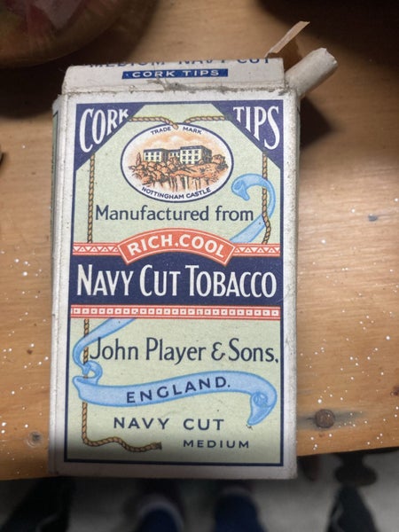 Rare antique cigarette packet 1 smoke Carousel 2