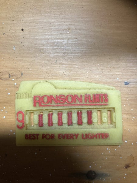 Vintage flint x6 Ronson Carousel 1