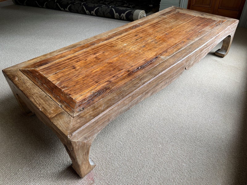 Large rustic coffee table in solid 250-year old elm by Corso de Fiori62971019259649112