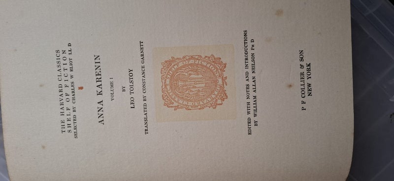 Harvard Classics shelf of fiction 191762971019275650113