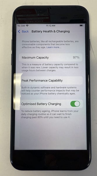 iPhone SE (3rd Gen) 128GB in Black62968314045569114