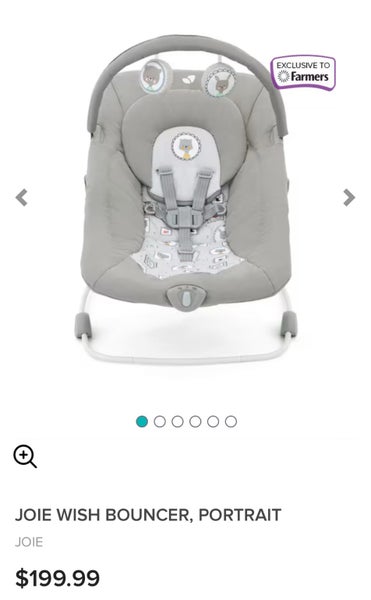 JOIE WISH BOUNCER, PORTRAIT Carousel 1