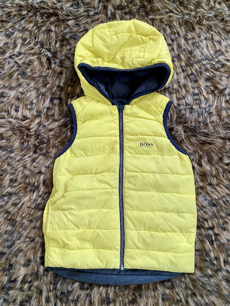 BOSS down vest size 8 reversible Carousel 1