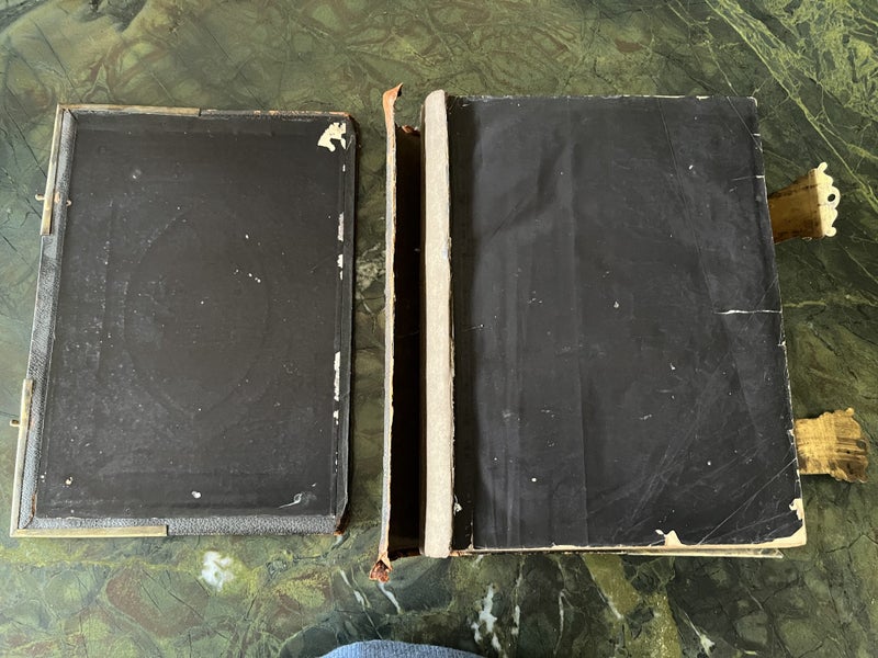 Large illustrated 1860s Family Bible62998256207490114