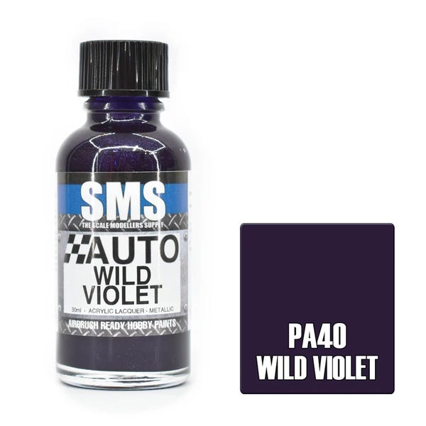 Air Brush Paint 30Ml Wild Violet Acrylic Lacquer Scale Modellers Supply629700703490571118