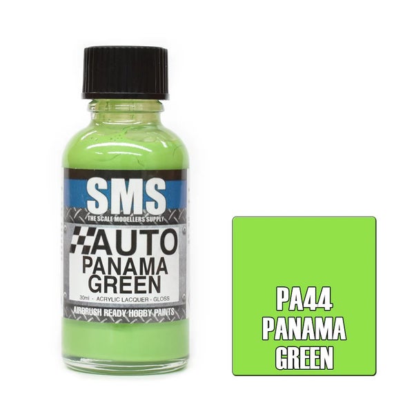 Air Brush Paint 30Ml Panama Green Acrylic Lacquer Scale Modellers Supply629691220656661122
