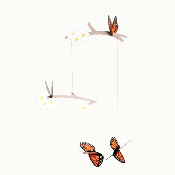 Monarch Butterfly Mobile Carousel 2