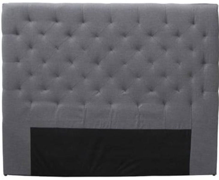 Headboard Super King – Grey Linen Carousel 1