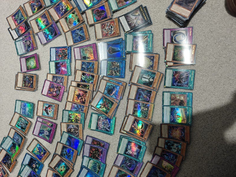 A whole box of YU-GI-OH CARD, 300+, Commons, Holos, Spells, Monsters62970070496641114