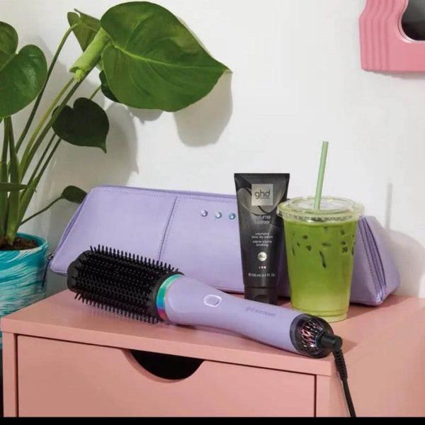 ghd - NEW - Duet Blowdry 2-in1 Blowdry Brush in Galactic Lilac Carousel 1