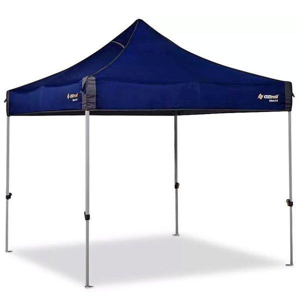 Oztrail Hydroflow Deluxe 2.4 Gazebo Blue Carousel 1