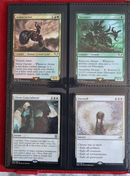MTG Folder with over 140 cards! Great value!62970070775937112