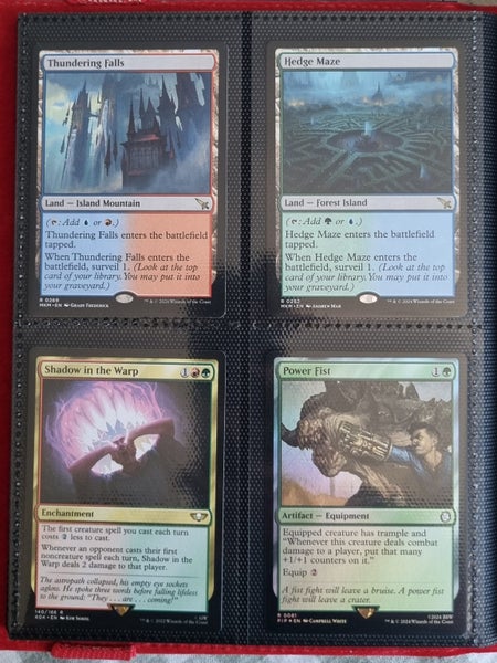 MTG Folder with over 140 cards! Great value!62970070775937114