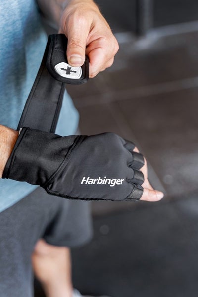 Harbinger Wmn's Pro Wristwrap Glove 2.0 Black - Large ONLY Carousel 2