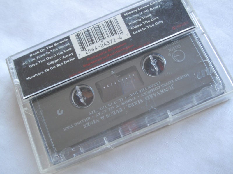 JunkYard - Sixes, Sevens & Nines - Cassette Tape :) Carousel 2
