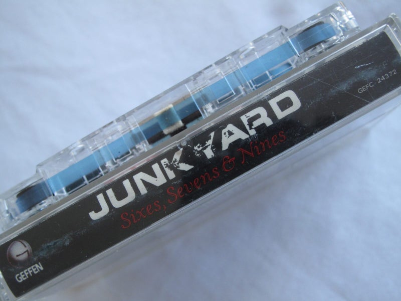 JunkYard - Sixes, Sevens & Nines - Cassette Tape :) Carousel 7