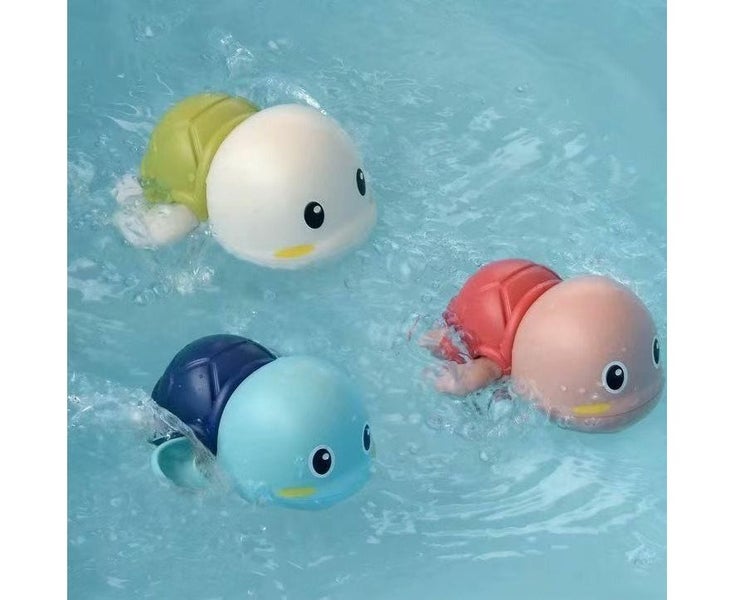 Baby Bath Toys Bathing Cute Swimming Turtle Duck Dolphin Pool Beach Classic C Carousel 1