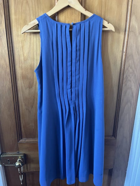 Kate Middleton Zara Medium Cornflower Blue Honey moon dress62990728290179112
