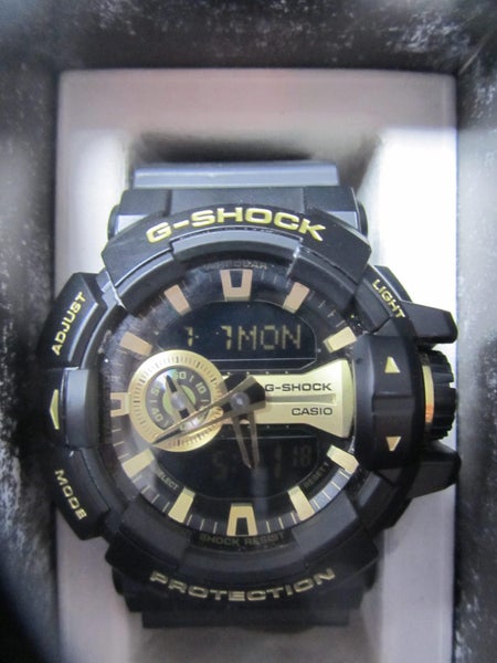 G Shock Watch Black & Gold Carousel 2