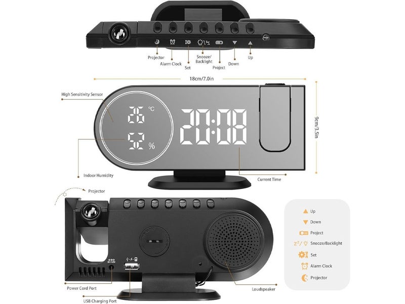 Alarm Clock Radio Carousel 11