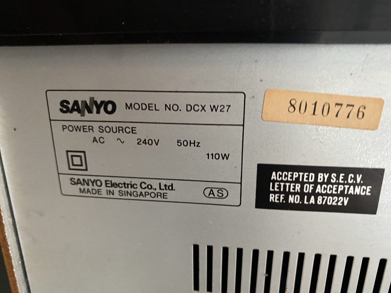 SANYO MIDI STEREO SYSTEM Carousel 11