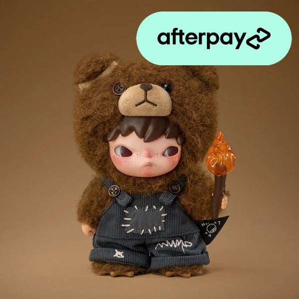 POP MART Hirono Living Wild Fight For Joy Plush Doll - AfterPay Available Carousel 1