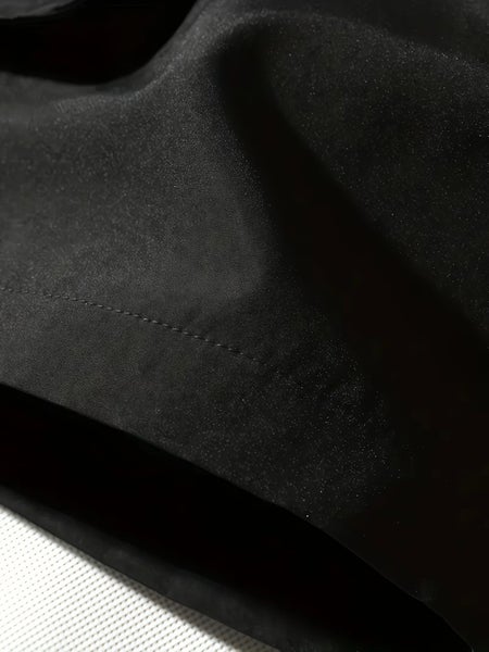 Men’s Street Style Cargo Shorts – Black Carousel 6