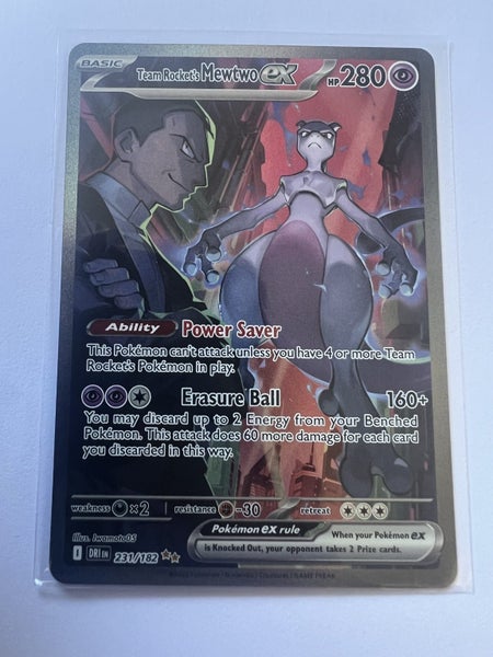 Team Rocket’s Mewtwo ex 231/182: Destined Rivals Holo62971020480387111