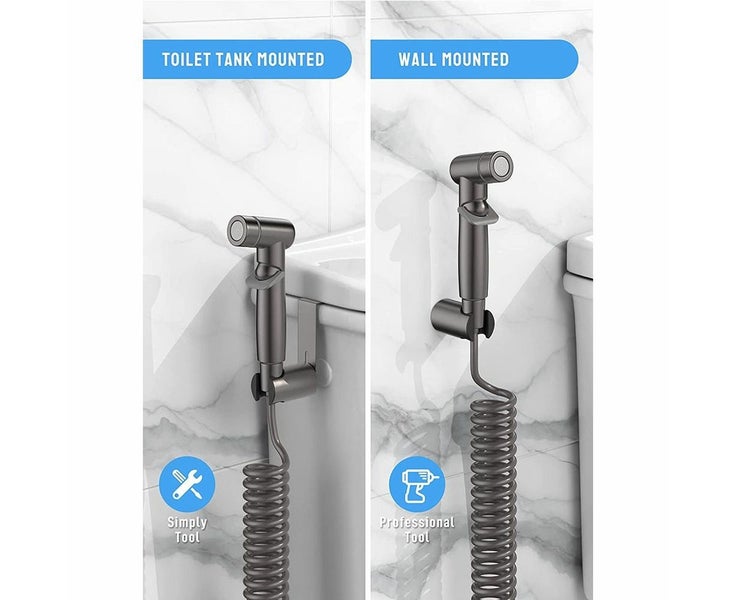 Bidet Sprayer for Toilet, Handheld Sprayer Attachment with Hose for Feminine Carousel 2