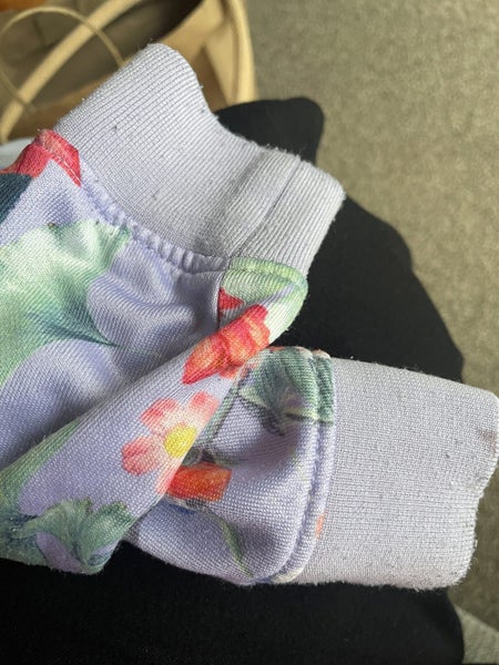 Bonds lilac floral hoodie size 18-24mths Carousel 4