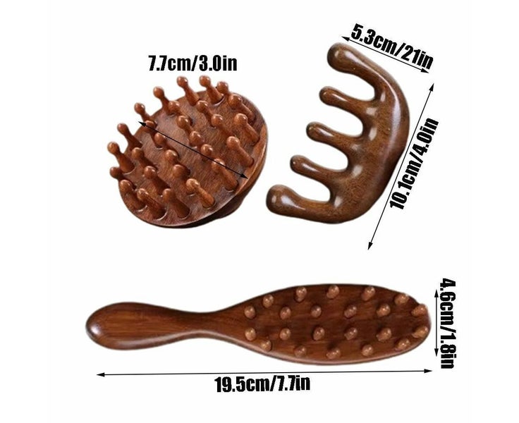 Blood Circulation Meridian Massage Comb Scalp Meridian Massager Shoulder-Main Carousel 4