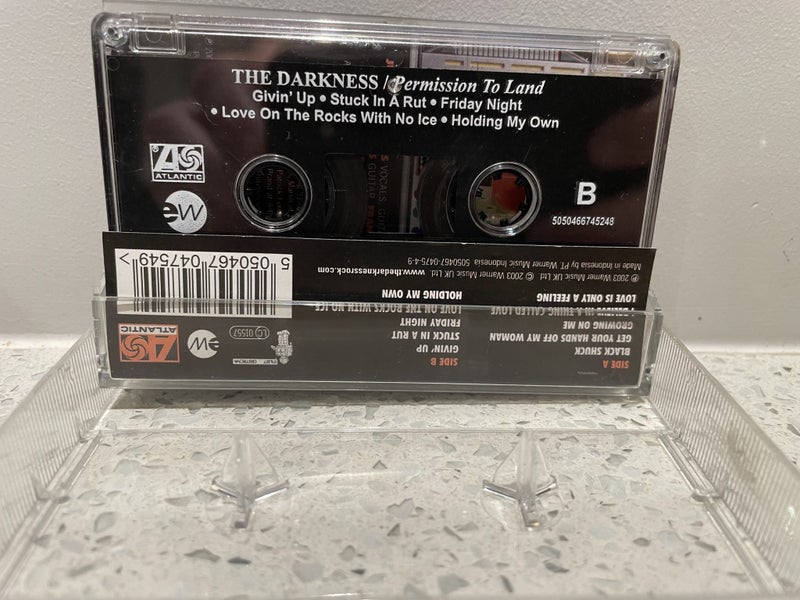 The Darkness - ‘Permission to land’ Cassette 2003 Carousel 2