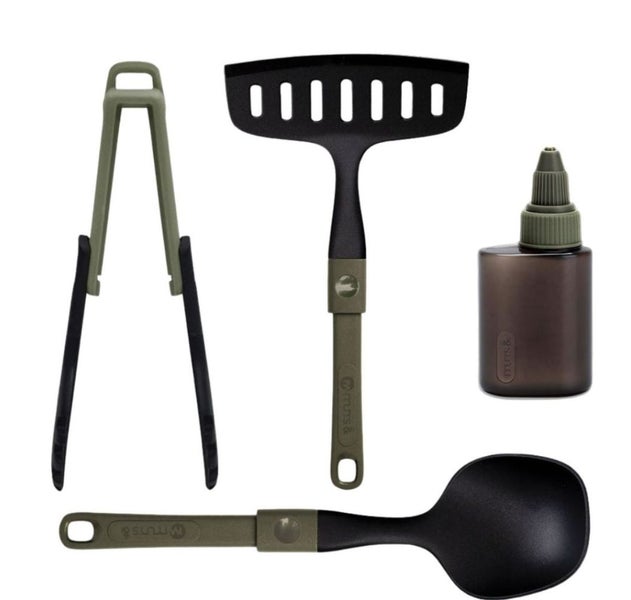 Muns Foldable 4pce Silicone Tool Set Carousel 1