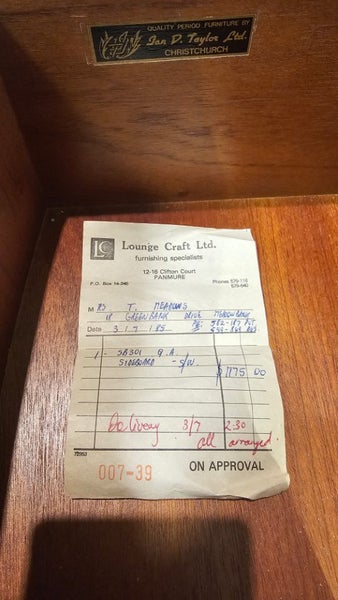 Mahogany Sideboard - Ian D. Taylor NZ Made62991661589762114