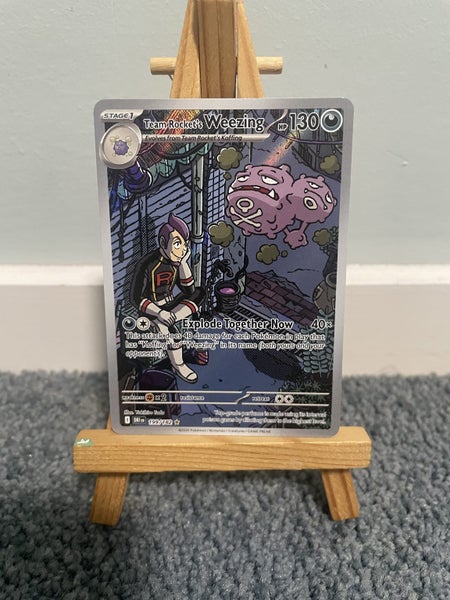 Destined Rivals Team Rocket Weezing Illustration Rare Carousel 1