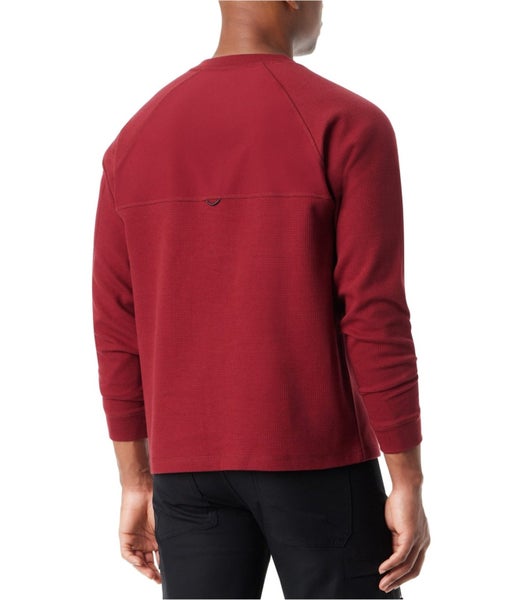 BASS OUTDOOR Mens Performance Thermal Henley Shirt Carousel 2