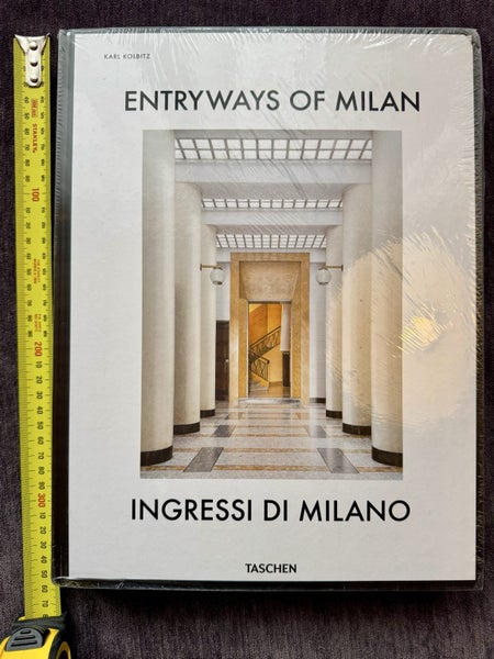 Entryways of Milan / Ingressi di Milano - Taschen Book (English and Italian).62999783966467113