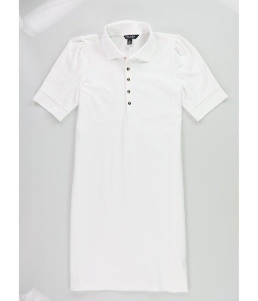 Ralph Lauren Womens Collared Shift Dress Carousel 1