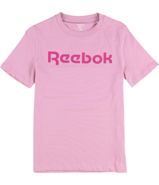 Reebok Womens Logo Graphic T-Shirt Carousel 1