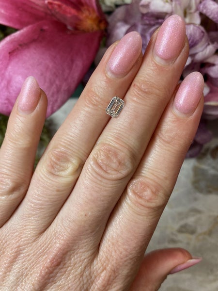 $1.00 RES ~ $1440 Buy Now * 1.00ct Emerald Cut Diamond Laboratory Grown62992595609345113
