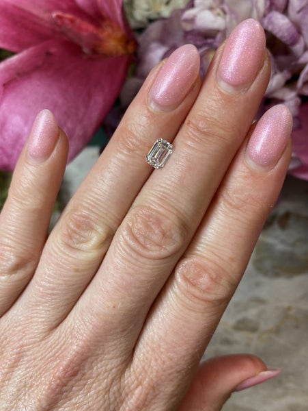 $1.00 RES ~ $1440 Buy Now * 1.00ct Emerald Cut Diamond Laboratory Grown Carousel 2