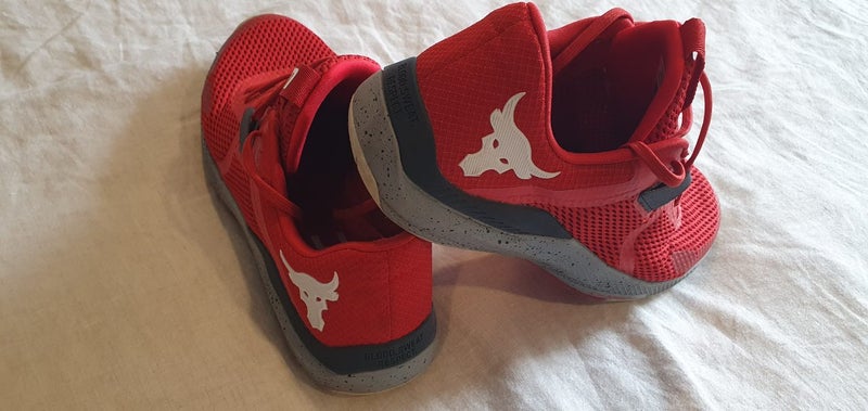 Project Rock X UFC BSR Red Shoes Size 13 US629785870679061129